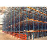 First In First Out Gravity Flow Pallet Rack With Steel Rollers Robot Welding for sale