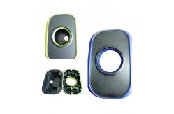 China Customized Texture Surface Double Injection Mold Manufacturer For Overmolding Shell supplier