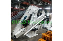 China 8m Folding 0.6t Remote Control Ship Deck Cranes supplier