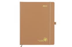 China Leatherette PU Student Weekly Planner With 30 Minute Intervals Agenda supplier