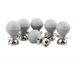 Binaural Grey Blub ECG Electrodes  AgCl / Ag Adult Ecg Suction Electrodes for sale