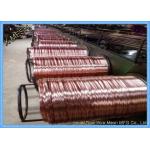 2.25x0.5mm Copper Coated Flat Stitching Wire for Carton Cardboard Boxes for sale