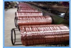 China 2.25x0.5mm Copper Coated Flat Stitching Wire for Carton Cardboard Boxes supplier