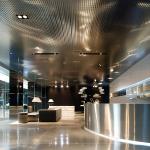 Stainless Steel Material Anti Dust / Wind Coated Steel Wind Break Wall Panel for sale