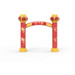 Outdoor Activities Inflatable Arches Red Color 5*6m For Chinese New Year for sale
