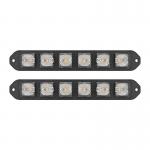 6LED Surface Mount Strobe Lights 18W LED Side Marker Lights IP67 for sale