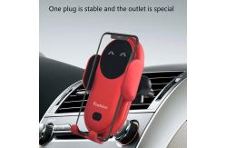 China Auto Clamping 10W Car Mount Wireless Charger Air Vent For IPhone supplier