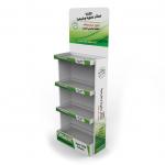 Floor Standing Wooden Drug Display Unit For Retail Stores Display Rack for sale