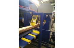 China Twin heads Vertical Band Resaw Industrial Sawmill Equipment Log Sawing Machine supplier