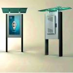 Multi Function Outdoor Touch Screen Kiosk 15~84 Panel Size With Android OS for sale