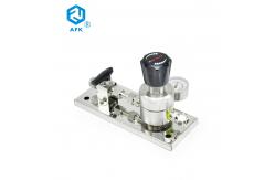 China 1.6Mpa Pressure Reducing Regulators Single Gauge With Panel Ball Valve supplier