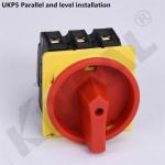 IP65 Waterproof Rotary Isolator Switch 125A Four Pole IEC Standard for sale