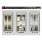 2000mm Hairline And Etching Elevator Door Panel 1.2mm Thickness