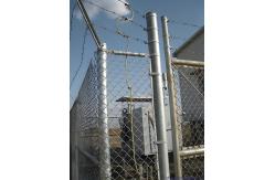 China 8 Guage Galvanized Chain Link Fence  Diamond Fence For Playground supplier