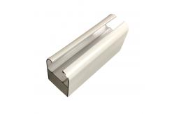 China OHSAS Standard White Powder Coated Aluminum Window Profiles For Sliding supplier