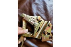 China 240mm2 Transmission Line Stringing Self Gripping Wire Rope Pulling Clamp supplier