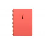 Promotional Spiral Bound Book Printing Double Metal Decoration 8X10 for sale
