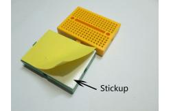 China Yellow Mini 170 Point Breadboard With Buckle supplier