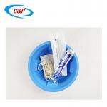 Blue Sterile Angiography Drape Pack Kit SMS PP Non woven Fabric