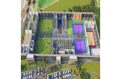 China Prefabricated Work Center Large Span Steel Structure Architectural Steel Building supplier