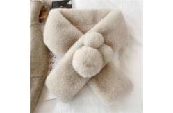 China 50cm Lovely Warm Student Plush Scarf supplier