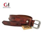 Antiwear Practical Braided Leather Belt For Men Multiscene With Pin Buckle for sale
