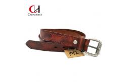 China Antiwear Practical Braided Leather Belt For Men Multiscene With Pin Buckle supplier