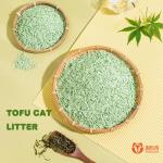 High Absorption Tofu Litter Sand Odor Control Plant Based Natural Litter For Kittens for sale