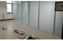 China Customized Frosted Tempered Glass for Modern and Sleek Glass Railing Systems supplier