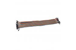 China 40cm 40 Pin Male To Female Solderless Breadboard Jumper Wires supplier