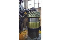 China Transmission Double Helical Gear Pinion Hobbing Services 70mm ISO 8-9 Grade supplier