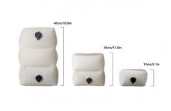 China High Durability Inflatable Footrest Travel Pillow Customized Size 0 . 38KG supplier