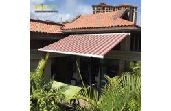China Aluminum Waterproof Retractable Awning Balcony Folding Full Cassette Retractable Awning supplier