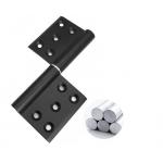 Flag Type Five Hole Aluminum Hinge 120mm Length For Controlled Door Closing for sale
