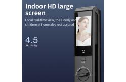 China Smart Lock With Face ID Camera Cerradura Biometric Fingerprint Tuya WiFi Video Calling supplier