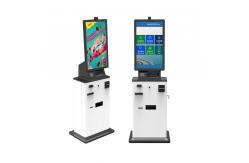 China OEM Self Service Hotel Check In Kiosk Touchscreen Payment Interactive supplier