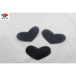 Baby Girls Touch Tape Hook And Loop Hair Clips / Hair Accessories , Heart Shape for sale