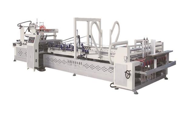 Automatic Folder Gluer Machine Carton Folding And Gluing Machine 160 Meter/Min