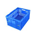 Mesh Collapsible Plastic Crates For Fruits And Vegetables Storage for sale