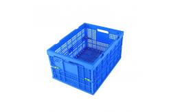 China Mesh Collapsible Plastic Crates For Fruits And Vegetables Storage supplier