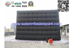 China Custom Inflatable Advertising Tent , Black Inflatable Photo Booth Tent supplier