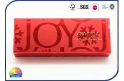 China Spot UV 4C Printed Present Gift Box With Gold Stamping Paper Insert supplier