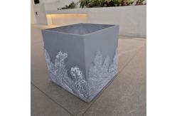 China Frost Resistant Fiberclay Planter Durable And Versatile For Garden supplier