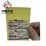 Full Color Bottle Adhesive Sticker Label 2.5 Mil Thickness For High Labeling Needs for sale