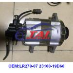 LR270-07 23100-19D60 Nissan Engine Parts Starter Motor 24V 70A For FD46 FD46T for sale