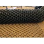 8 Foot Boundary Wall Chain Link Fence Fabric Pvc Coated Use Wire Mesh for sale