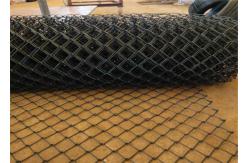China 8 Foot Boundary Wall Chain Link Fence Fabric Pvc Coated Use Wire Mesh supplier