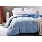 100% Polyester Duck Feather 105GSM 350g/M2 Quilted Quilt for sale