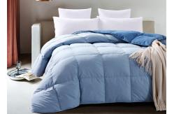 China 100% Polyester Duck Feather 105GSM 350g/M2 Quilted Quilt supplier