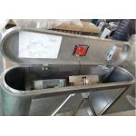 Security Half Height Turnstiles Tripod Turnstile Gate With Led Direction Instruction